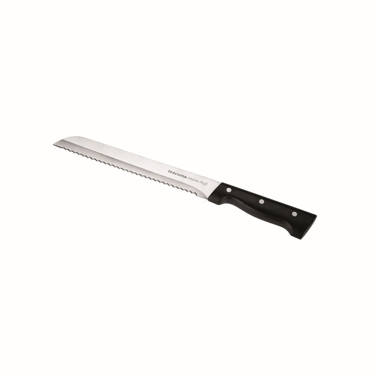 Cutit pentru paine Home Profi, Tescoma, 21 cm, inox/plastic, negru - imagine 3